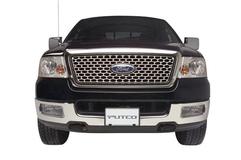 Grille de calandre et évents latéraux Putco 99-04 Ford SuperDuty (motif ovale) Grilles Designer FX