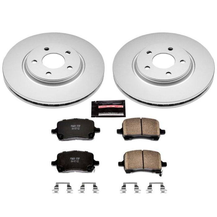 Kit de freins avant Power Stop 05-06 Chevrolet Cobalt Z17 Evolution Geomet avec revêtement