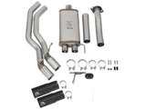 Échappements aFe Rebel 3 pouces SS Cat-Back 15-16 Ford F-150 EcoBoost V6 2,7/3,5 L V8 5,0 L avec embouts noirs