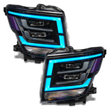 Mise à niveau des phares DRL RVB + W Oracle 21-22 Nissan Titan - ColorSHIFT avec contrôleur simple VOIR LA GARANTIE