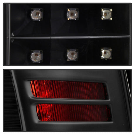 Feux arrière à DEL Spyder Dodge Ram 1500 09-18/2500/3500 10-18 - Modèle à incandescence uniquement - Noir