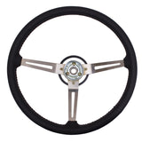 Volant en cuir Omix 76-95 Jeep CJ &amp; Wrangler