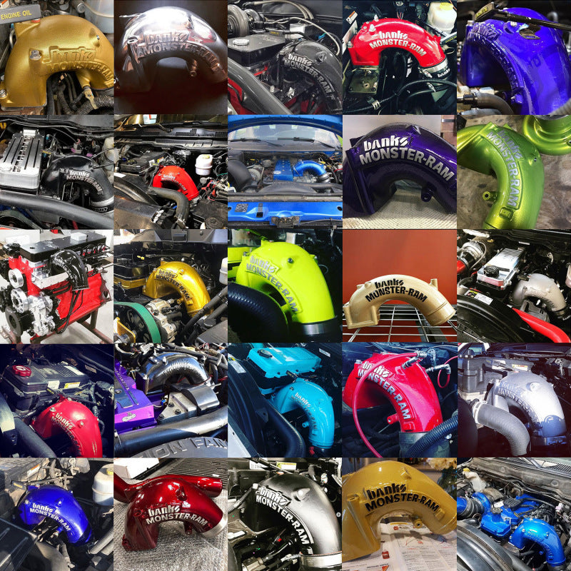 Admission Banks Power 98-02 Dodge 5,9 L Monster-Ram avec tube de suralimentation