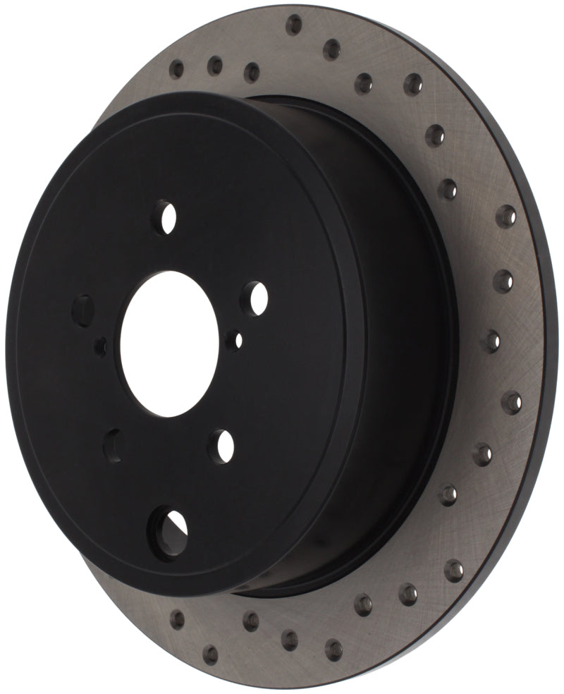 Rotor arrière gauche percé StopTech 08-10 WRX