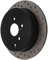 Rotor arrière gauche percé StopTech 08-10 WRX