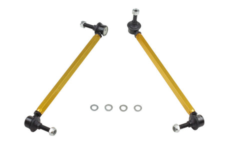 Kit de liaison de barre stabilisatrice avant Whiteline 06/05+ Ford Focus LS / 05/09+ Mazda 3 BK avec rotule en acier réglable H/Duty