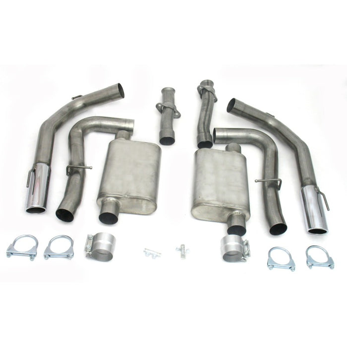 JBA 99-04 Ford Mustang Cobra IRS 4.6L 4V 409SS Double sortie arrière Cat-Back Exhaust