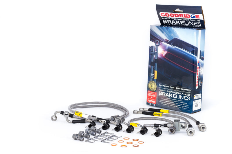 Goodridge 00-06 Tahoe / 00-07 Suburban / 00-05 Escalade tous sans conduites de frein Stablia Track