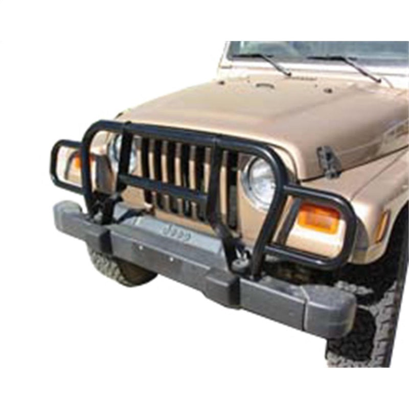 Grille de protection de phare Euro pour Jeep Wrangler (YJ) Rampage 1987-1995 - Noir