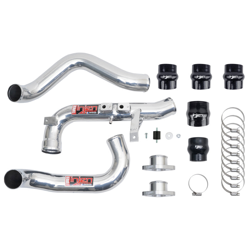 Kit de tuyaux de refroidisseur intermédiaire en aluminium Injen 22-23 pour Honda/Acura Civic/Si/Integra 1,5 L Turbo - Poli