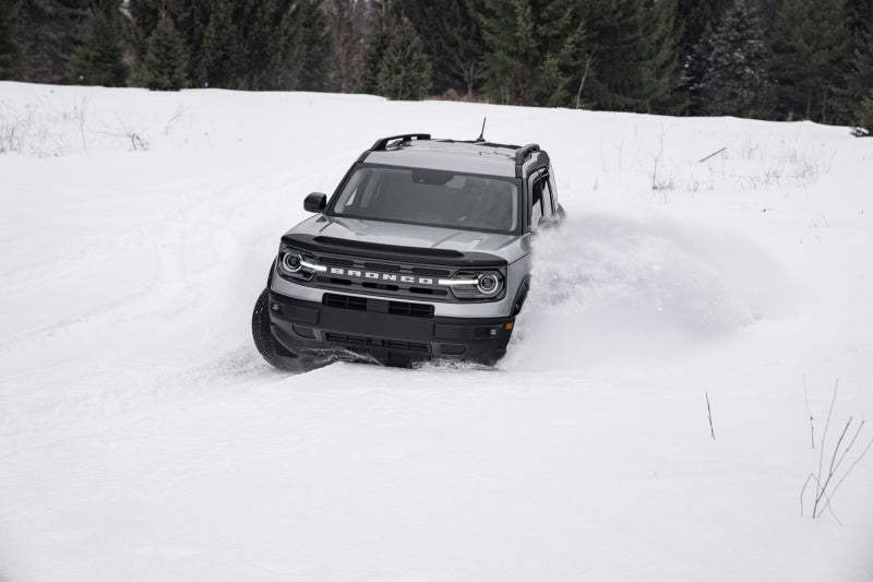 Protecteur de capot à profil bas texturé Aeroskin II pour Ford Bronco Sport 2021 AVS - Noir