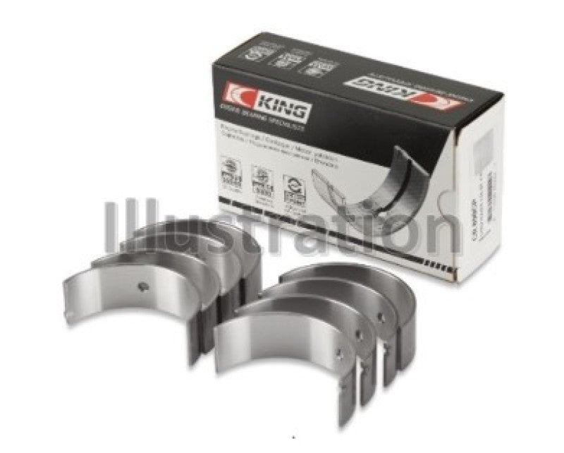 King Engine Bearings 07-12 Mini Cooper N14B16C (Size +.8mm Undersize) Connecting Rod Bearing Set