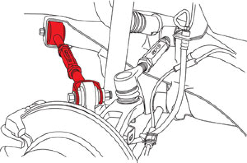 Bras de suspension supérieur en retrait SPC Performance 04-08 Acura TL / TSX