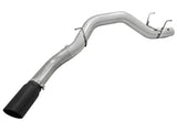 aFe Atlas 5 pouces DPF-Back Aluminized Steel Exh Dodge RAM Diesel 13-14 L6-6.7L Mega Cab avec embout noir