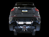 Échappement arrière AWE Tuning pour Ford Focus RS Touring Edition - Résonateur - Embouts chromés argentés