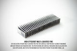Radiateur en aluminium haute performance CSF 08-15 Subaru Impreza WRX/STI 1 rangée 31 mm - Noir