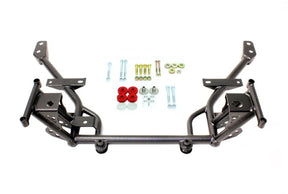 BMR 05-14 S197 Mustang K-Member w/ STD. Motor Mounts and STD. Rack Mounts - Black Hammertone BMR Suspension