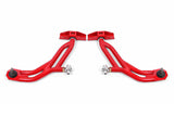 BMR 10-14 Ford Mustang Adj. Lower A-Arms w/ Delrin/Rod End / 19mm Tall Ball Joint - Red BMR Suspension