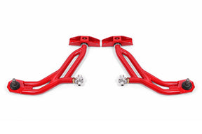 BMR 10-14 Ford Mustang Adj. Lower A-Arms w/ Delrin/Rod End / 19mm Tall Ball Joint - Red BMR Suspension