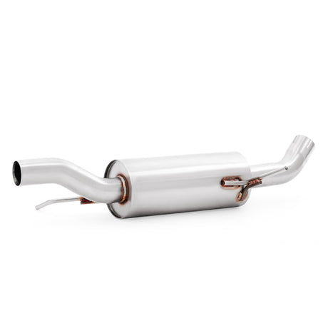 Échappement Cat-Back résonant en acier inoxydable Mishimoto 14-16 Ford Fiesta ST 1,6 L 2,5 pouces avec titane brûlé