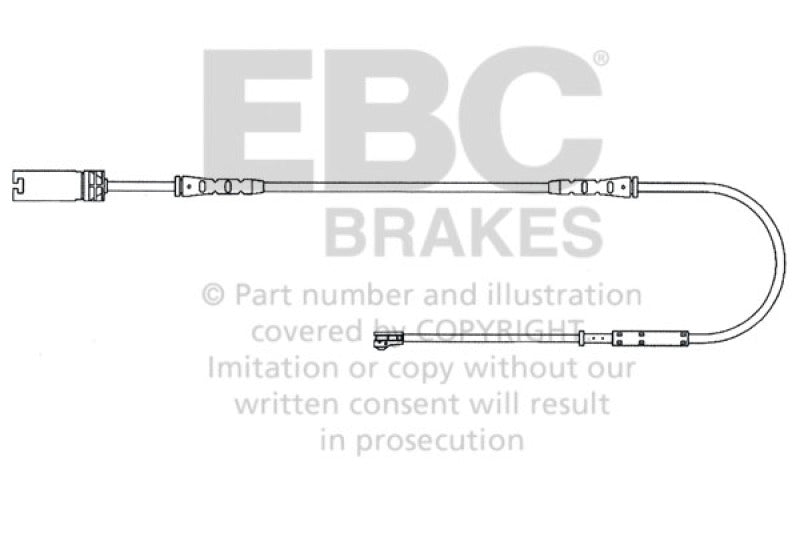 EBC 2010-2013 BMW 128 3.0L Front Wear Leads