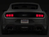 Raxiom 15-23 Ford Mustang Profile LED Tail Lights Gloss Blk Housing- Red Lens
