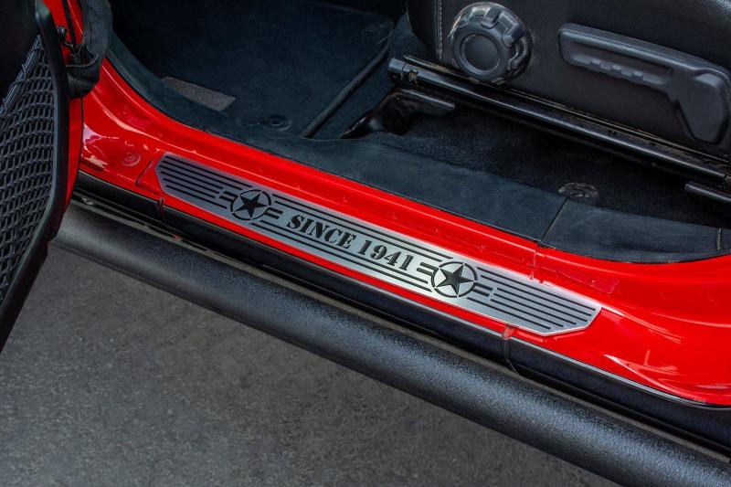 Plaques de seuil avant Jeep Gladiator JL DV8 Offroad 2018-2019