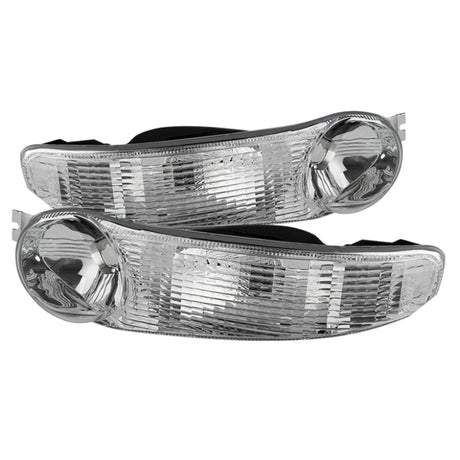 Feux de pare-chocs Xtune GMC Sierra Denali 00-06 transparents CBL-GD00-C