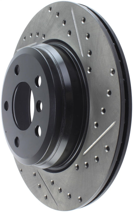 Rotor arrière gauche fendu et percé StopTech 12-16 pour BMW 335i
