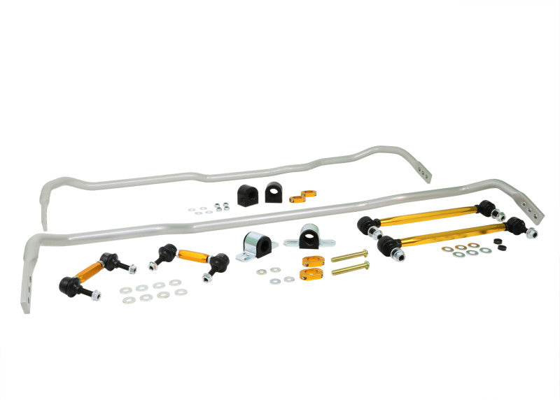 Kit d'assemblage de barres stabilisatrices avant et arrière pour Volkswagen GTI 08-13 Whiteline