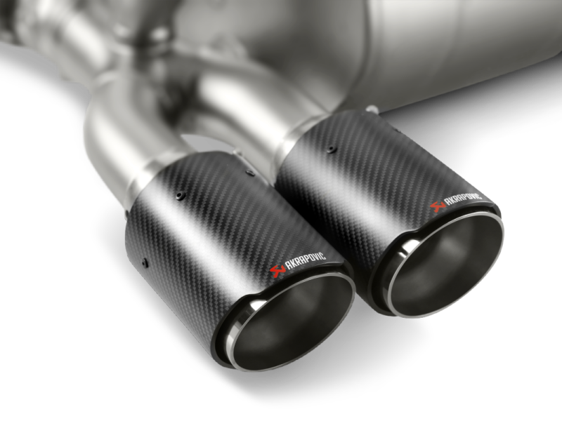Ensemble de tuyaux d'échappement Akrapovic 14-17 pour BMW M3/M4 (F80/F82) (carbone)