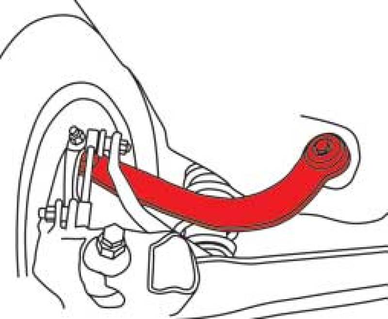 Bras de suspension arrière à longueur fixe EZ Arm pour Scion tC 05-10 SPC Performance