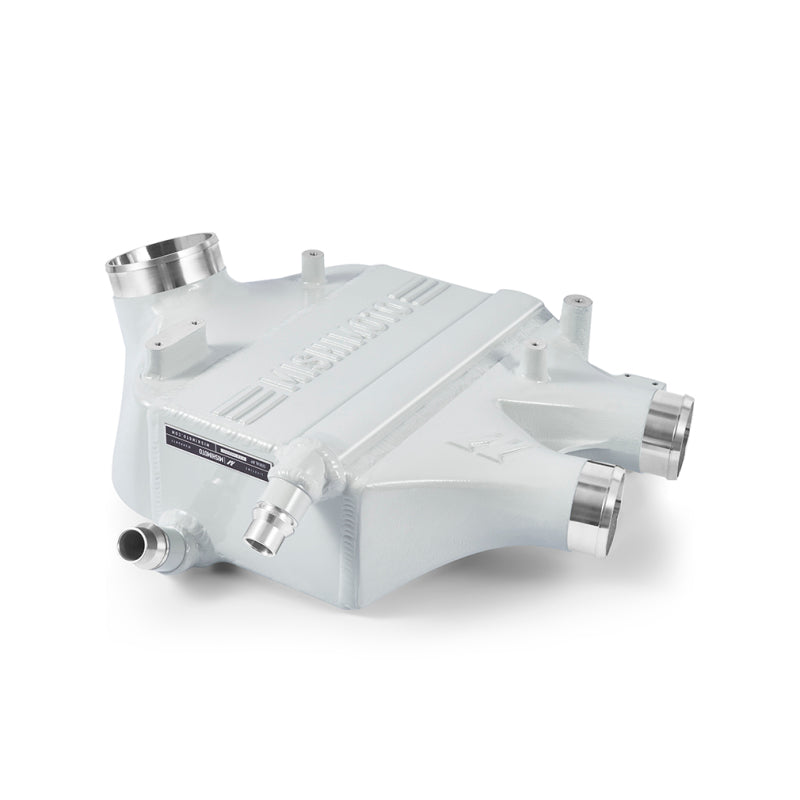 Pack d'alimentation pour refroidisseur intermédiaire air-eau hautes performances Mishimoto 15-20 pour BMW F8X M3/M4 - Blanc alpin