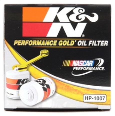 Filtre à huile K&amp;N Performance Gold pour Buick / Chevrolet / Oldsmobile