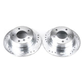 Disques de frein arrière Power Stop 95-99 BMW 318ti Evolution percés et fendus - Paire