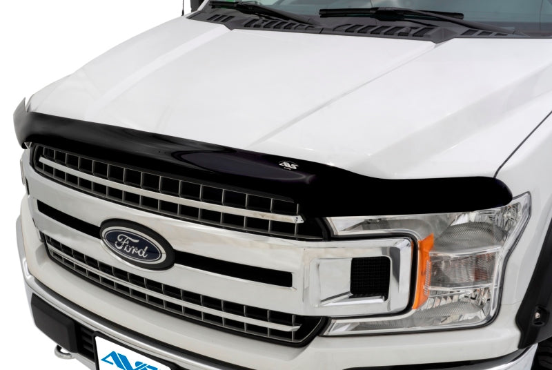 Protection de capot AVS 97-98 pour Ford F-250 High Profile Bugflector II - Fumée