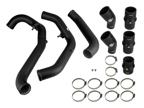 Tubes de refroidisseur intermédiaire aFe Bladerunner côté chaud 2,5 pouces 17-20 Ford F-150 Raptor V6 3,5 L (tt)