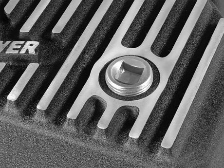 Carter d'huile moteur AFE usiné noir ; 14-16 Dodge RAM 1500 EcoDiesel 3,0 L V6 (td)