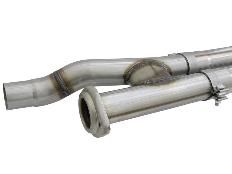 aFe POWER Rebel Series 3in 409 SS Cat Back Exhaust w/ Black Tips 17 Ford F-150 Raptor V6-3.5L