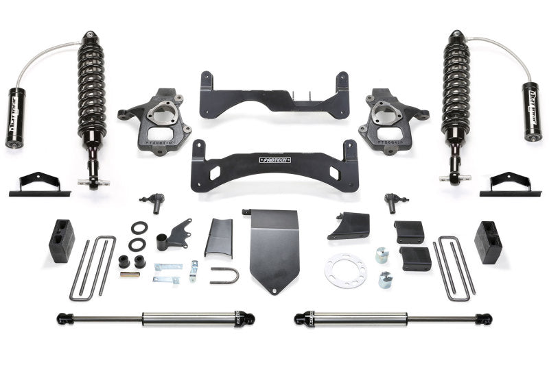 Fabtech 14-18 GM C/K1500 P/U avec système de perforation UCA 6 po en acier forgé OE G2 avec Dl 2,5 et 2,25