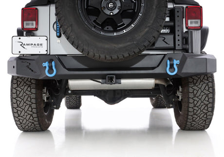 Pare-chocs arrière Trailguard pour Jeep Wrangler JK (y compris Unlimited) Rampage 07-18 - Noir