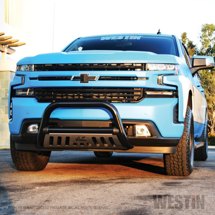 Pare-buffle ultime Westin 2019-2020 pour Chevrolet Silverado 1500 (sauf Silverado LD 2019) - Noir