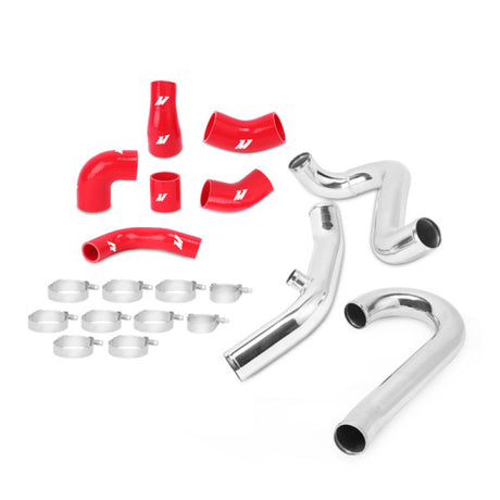 Kit de tuyaux d'échangeur intermédiaire Mishimoto Mitsubishi Lancer Evolution 7/8/9 rouge