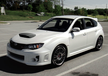 Écope de capot CF de style CWIII pour Subaru Impreza WRX STI 08-10 de Seibon - Compatible uniquement avec le capot d'origine (pas avec le capot Seibon)