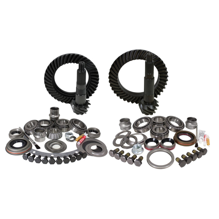 Kit d'installation et d'engrenage standard américain pour Jeep JK (non Rubicon) avec un rapport de 4,56