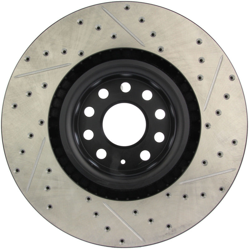 Rotor avant droit fendu et percé StopTech 09 VW Passat CC / 06-09 Passat
