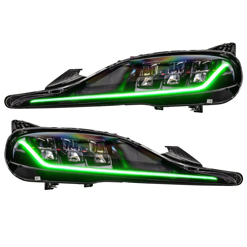 Oracle 20-21 Toyota Supra GR RGB+A Headlight DRL Upgrade Kit - ColorSHIFT w/o Cntrl