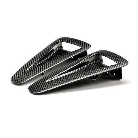 Écope de capot en fibre de carbone OEM Seibon 09-10 Nissan Skyline R35 GTR