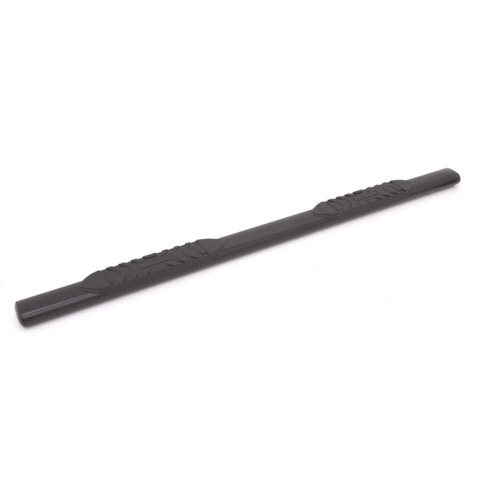 Lund 05-17 Toyota Tacoma Access Cab 5in. Oval Straight Steel Nerf Bars - Black