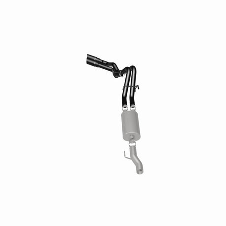 Cat-Back MagnaFlow SYS 10-14 Ford Raptor 6,2 L V8 2,5/3 po Noir Double sortie latérale arrière 3,5 embouts